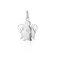 Colgante Roberto Giannotti Mujer Angeli in Oro blanco PZ644B - PZ644B